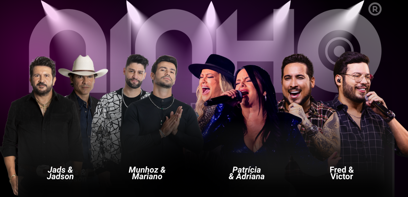 Jads & Jadson, Munhoz & Mariano, Patricia & Adriana, Fred & Victor